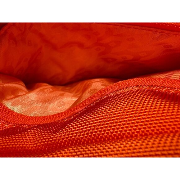 BABOON TO THE MOON Belt Bag Fanny Pack Crossbody Orange Nylon Canvas - Picture 9 of 11